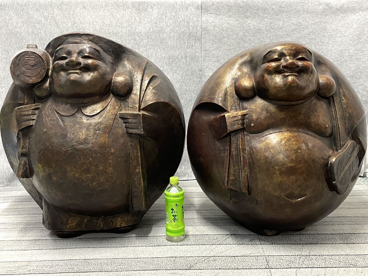 銅製 七福神 置物